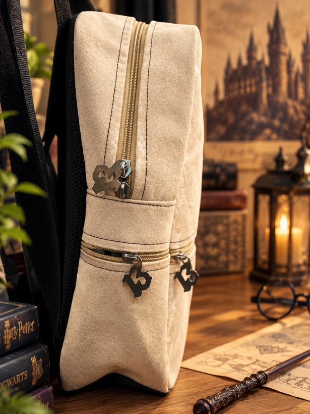 کوله پشتی طرح هری پاتر مستطیلی مخمل